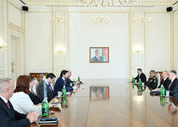 Prezident Slovakiya Baş nazirinin müavininin başçılıq etdiyi nümayəndə heyətini qəbul edib - FOTO