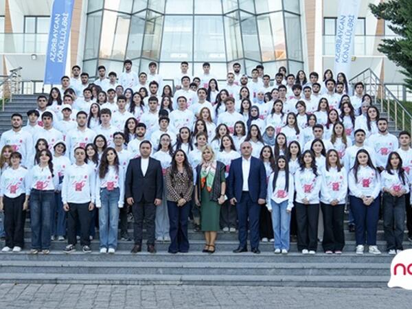 “Nar” Zəfərin 5 illiyini könüllü gənclərə özəl silsilə tədbirlərlə qeyd etdi - FOTO