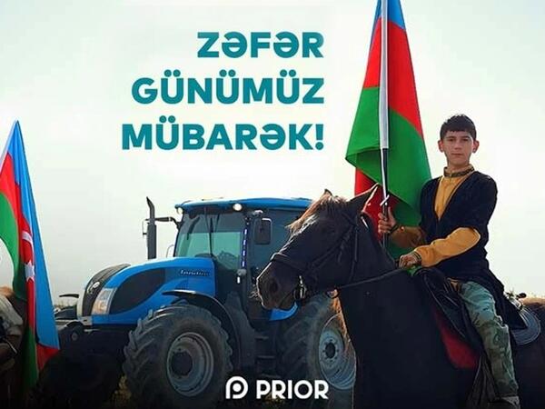 “PRIOR”-dan Zəfər Günü üçün qeyri-adi təbrik! - <span class="color_red">VİDEO</span>