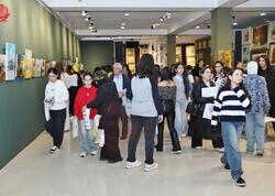 &quot;ZƏFƏR&quot; – 44  adlı yaradıcılıq müsabiqəsinin yekun sərgisi açıldı - FOTO