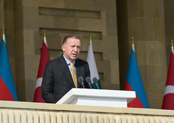 Ərdoğan: Axan hər damla qan ortaq tariximizə qızıl hərflərlə yazılmışdır