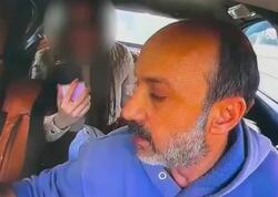 Qadından taksi sürücüsünə qarşı ağlasığmaz hərəkət - Anbaan görüntülər