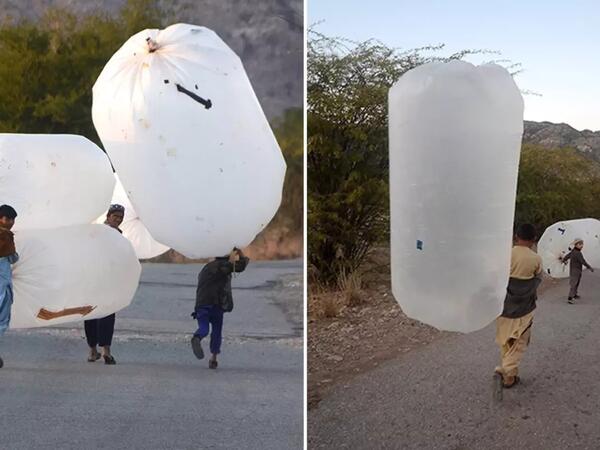 Çarəsizliyin şəkli -  torbalara doldurub evlərinə aparırlar - <span class="color_red">FOTO</span>