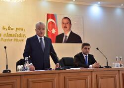 Qaxın yeni icra başçısı kollektivə təqdim olunub - FOTO