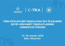 Türk Dövlətləri Təşkilatına üzv ölkələrin qeyri-hökumət təşkilatlarının həmrəylik forumu keçiriləcək