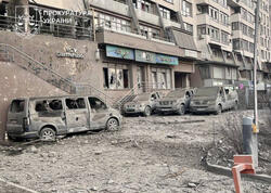 Kiyevə raket hücumu zamanı Azərbaycanın Ukraynadakı səfirliyinə ciddi ziyan dəydi - YENİLƏNİB - FOTOlar