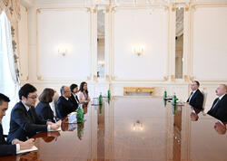 Prezident İlham Əliyev Asiya İnkişaf Bankının nümayəndə heyətini qəbul edib - FOTO