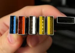 USB kabellərində hər rəng ayrı funksiyanı göstərirmiş