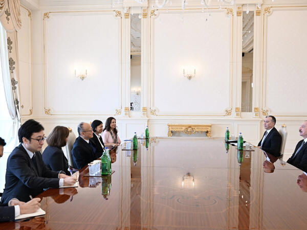 Prezident İlham Əliyev Asiya İnkişaf Bankının nümayəndə heyətini qəbul edib - FOTO