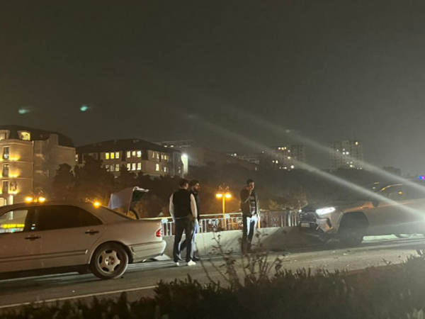 Bakıda zəncirvari qəza - <span class="color_red">FOTO</span>