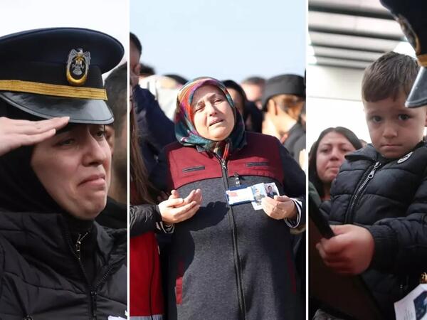 Türkiyə şəhidlərini son mənzilə yola saldı - <span class="color_red">FOTOlar</span>