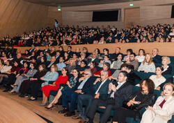 Plasido Dominqo Heydər Əliyev Mərkəzində çıxış edib - FOTO