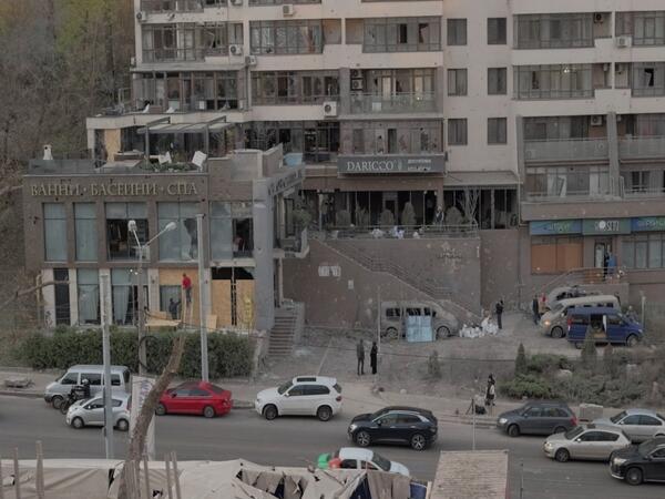 Azərbaycanın hücuma məruz qalan səfirliyindən FOTOLAR