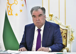 Tacikistan Prezidenti İlham Əliyevi təbrik edib