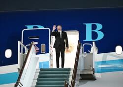 İlham Əliyevin Özbəkistana səfəri başa çatıb - <span class="color_red">FOTO</span>