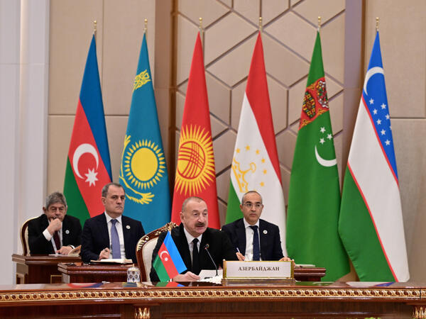 İlham Əliyev: Mərkəzi Asiya və Azərbaycan qlobal miqyasda nüfuzu əhəmiyyətli dərəcədə artan vahid geosiyasi və geoiqtisadi regiondur