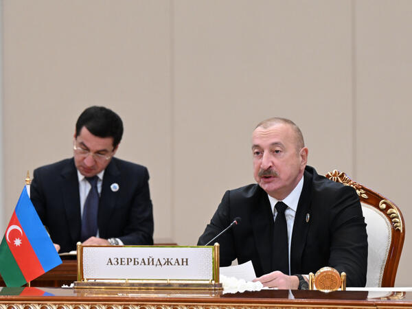 Prezident Qarabağın bərpasında Mərkəzi Asiya ölkələrinin Azərbaycana göstərdiyi qardaş dəstəyini yüksək qiymətləndirib