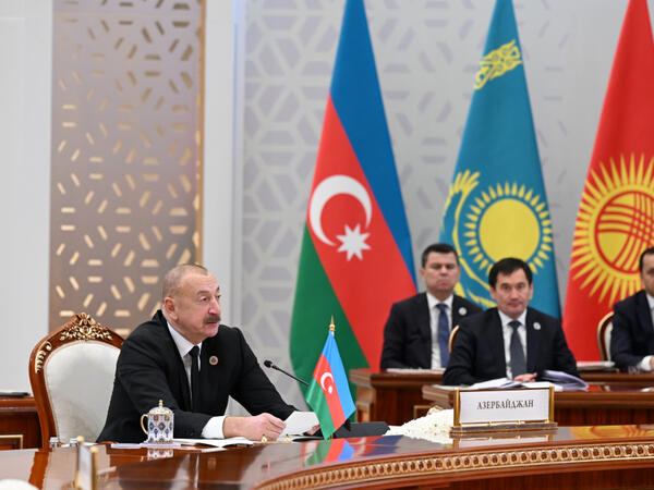 Prezident: Bu, geniş coğrafi məkanda qarşılıqlı fəaliyyətin möhkəmlənməsinə xidmət edəcək
