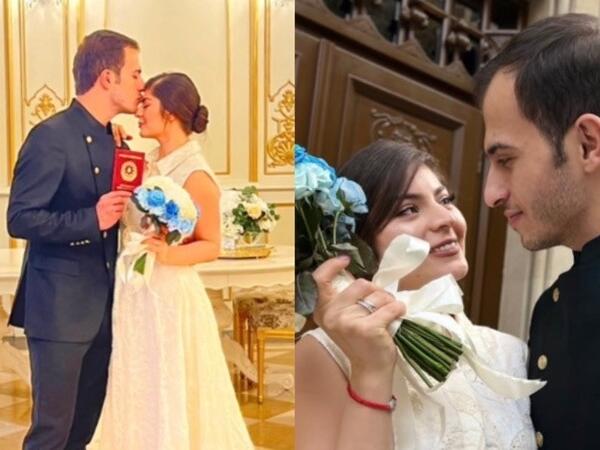 Əməkdar artistin oğlu evləndi - <span class="color_red">VİDEO</span>