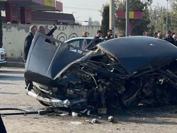 Ağcabədidə ağır qəza - sürücü öldü - <span class="color_red">YENİLƏNİB - FOTO</span>