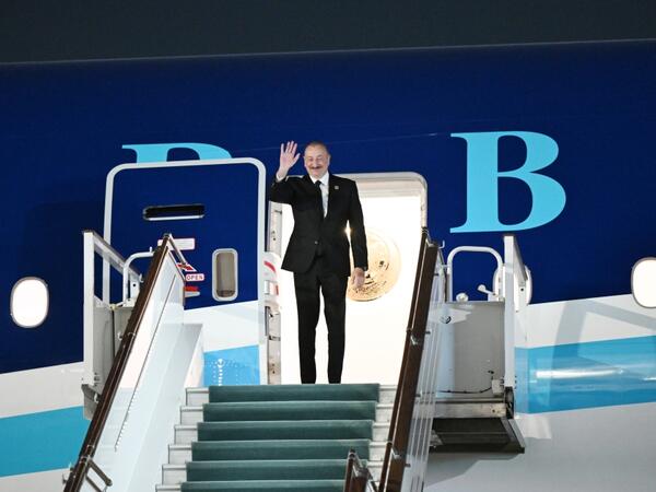 İlham Əliyevin Özbəkistana səfəri başa çatıb - <span class="color_red">FOTO</span>