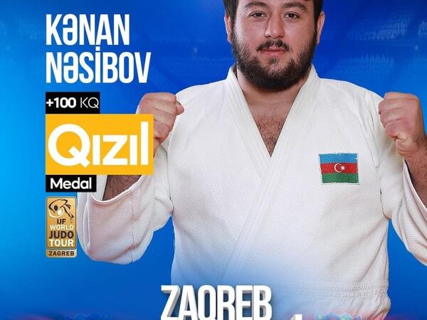 Cüdoçularımız Zaqrebdə 1 qızıl və 2 bürünc medal qazandı- <span class="color_red">FOTO</span>