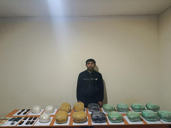 İrandan Azərbaycana PUA ilə narkotik keçirilməsinin qarşısı alındı - FOTO