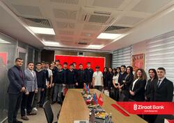 Ziraat Bank Azərbaycan məktəblilər üçün maliyyə savadlılığı təlimi təşkil etdi