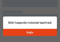 &quot;Azparking&quot; proqramında problem yarandı - Onlayn ödəniş etmək olmur