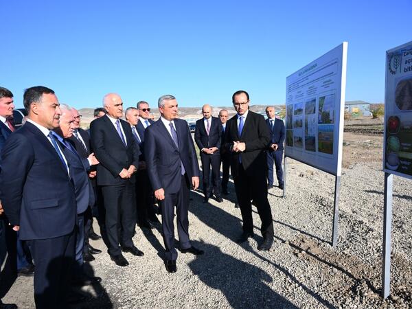 Əlaqələndirmə Qərargahının üzvləri Ağalıda - <span class="color_red">FOTO</span>