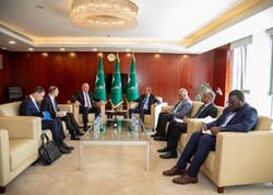 Elçin Əmirbəyov Efiopiyada işgüzar səfərdə olub - FOTO