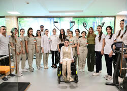 Yeni Klinikada Yeni Robotik Reabilitasiya və Sümük İliyi Transplantasiyası mərkəzlərinin açılış mərasimi olub - <span class="color_red">FOTO</span>