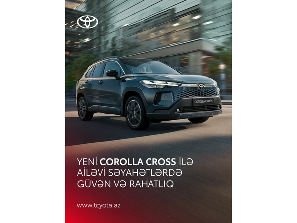 Yeni &quot;Corolla Cross&quot; yenilənmiş SUV üslubu ilə qarşınızdadır