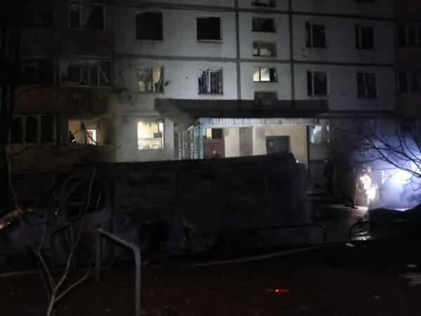 Ukraynaya növbəti dron hücumu - 36 yaralı var - <span class="color_red">FOTO</span>