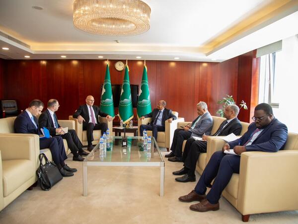 Elçin Əmirbəyov Efiopiyada işgüzar səfərdə olub - FOTO