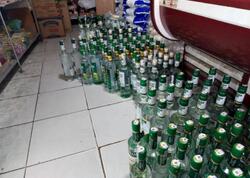 Saxta araqlar satan mağaza aşkarlandı - FOTO