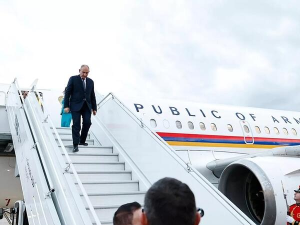 Paşinyan Qazaxıstanda səfərdədir