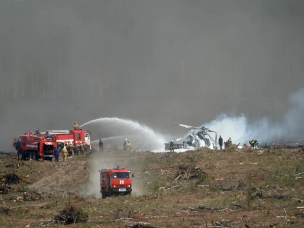 Qəzaya düşən helikopterin son saniyələri - Anbaan <span class="color_red">VİDEO</span>