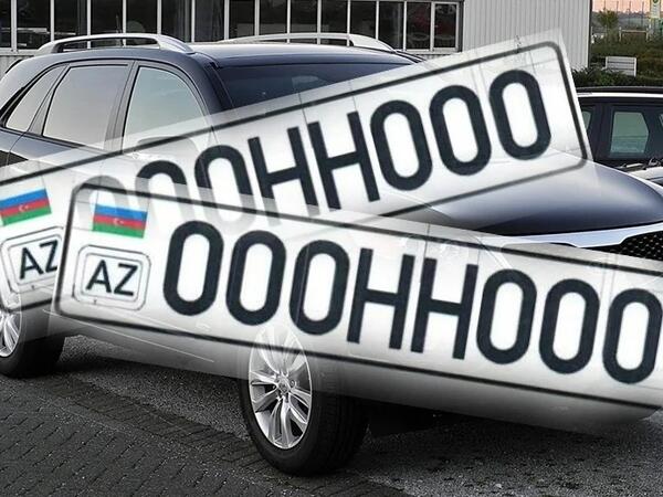 Azərbaycanda yeni ilk 3 rəqəmli <span class="color_red">avtomobil nömrələri</span>