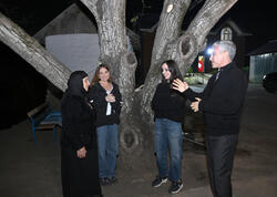 Leyla və Arzu Əliyevalar Pəncəli Teymurovun ailəsini ziyarət ediblər - <span class="color_red">FOTO</span>