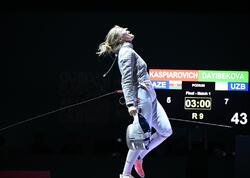 Azərbaycan qılıncoynadanları İslamiadada qızıl medal qazanıblar - <span class="color_red">FOTO</span>