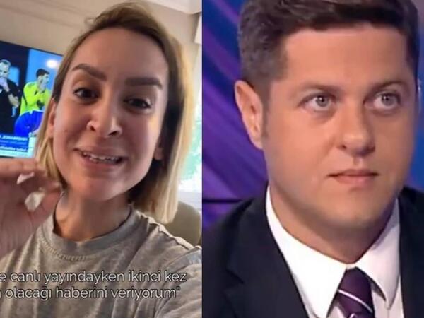 Tanınmış aparıcı canlı efirdə ata olacağını öyrəndi - reaksiyası gündəm oldu - <span class="color_red">VİDEO</span>