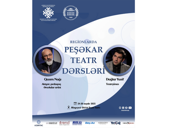 “Regionlarda peşəkar teatr dərsləri” layihəsinin növbəti ünvanı Mingəçevir teatrı olacaq