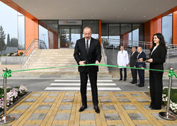 Prezident dərman preparatları istehsalı müəssisəsinin açılışında iştirak edib - FOTO