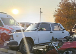 Babək ağır qəza - ana və üç övladı xəsarət aldı - <span class="color_red">FOTO</span>