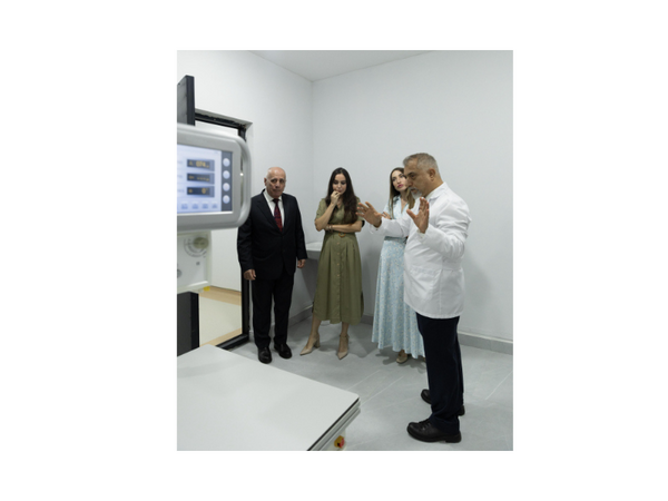 Leyla və Alena Əliyevalar Lənkəranda Baytarlıq Klinikası ilə tanış olublar - FOTO