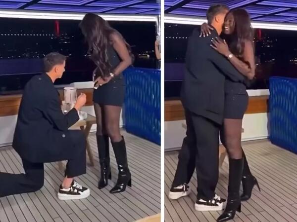 Türkiyəli futbolçudan sürpriz evlilik təklifi - <span class="color_red">FOTO</span>