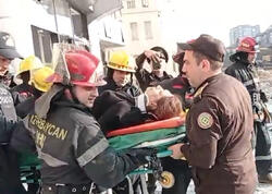 Partlayışda yaralananlar belə xilas olundu - VİDEO