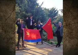 Bakıda SSRİ bayrağı qaldıranlar həbs olundu