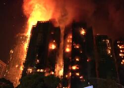 Honkonqda binada güclü yanğın - Çox sayda ölən və yaralanan var - VİDEO